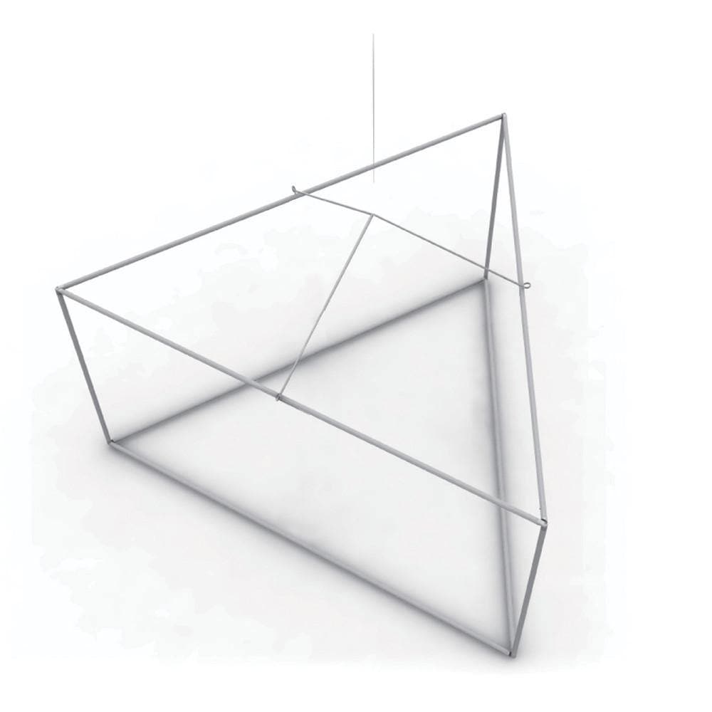 5ft. Triangle Hanging Banner - WS Display