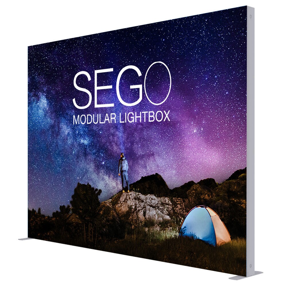 9.8 x 8ft. SEGO Modular Lightbox Display Single Sided (Graphic Package)