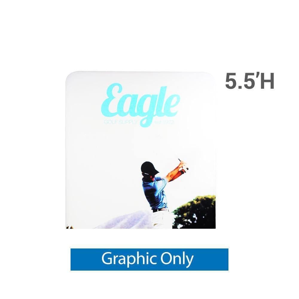 5ft. EZ Extend Tension Fabric Tube Display - WS Display