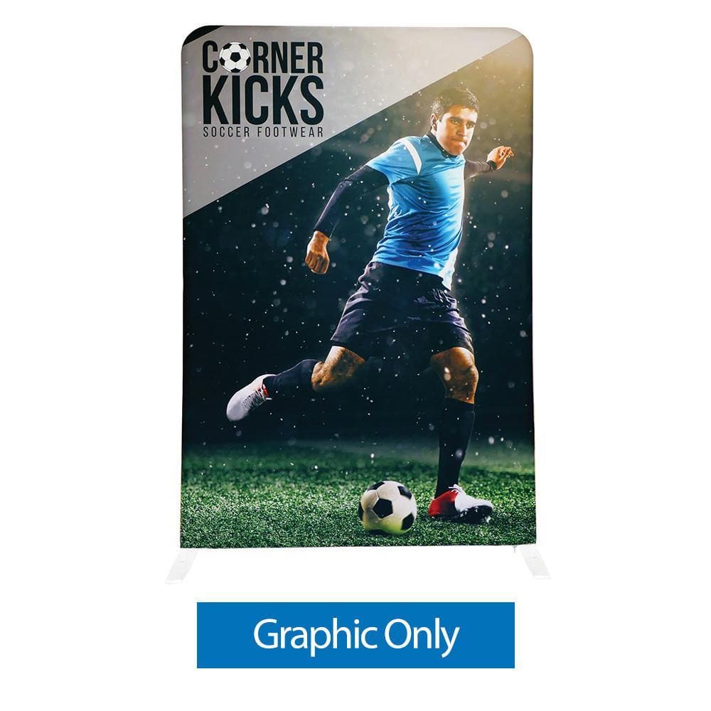 5ft. EZ Stand Fabric Tube Display - WS Display