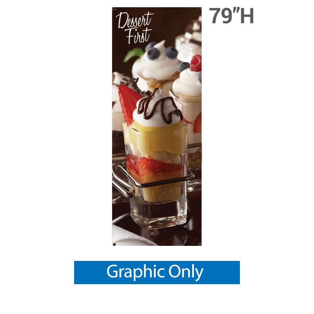 Econom-X Banner Stand -- Large (Graphic Only)