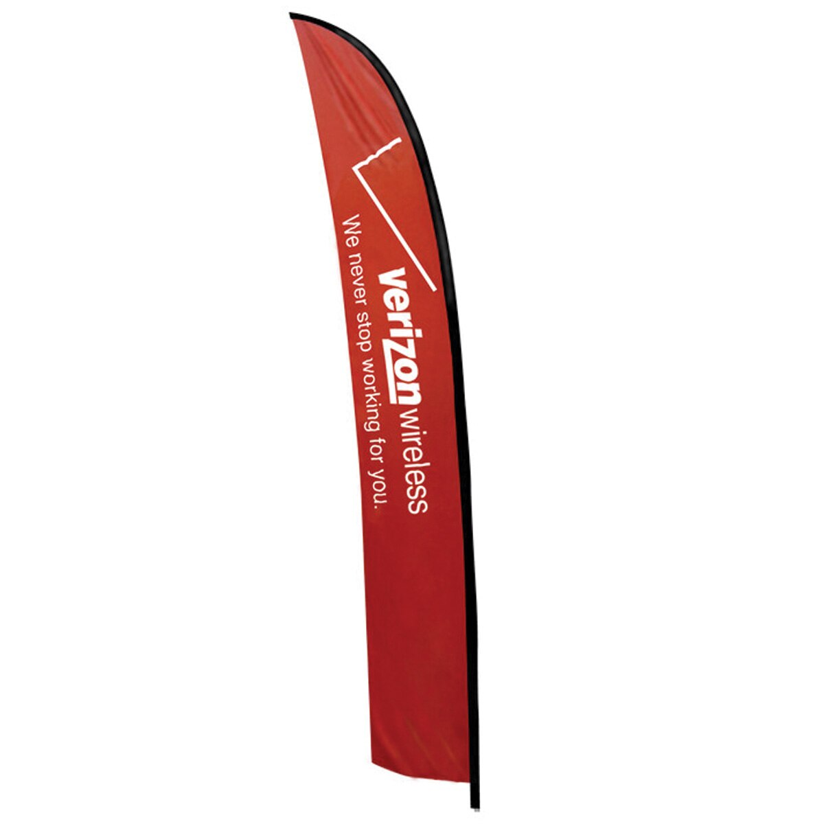 Feather Banner Stand -- Extra Large, Single-Sided, Graphic Only