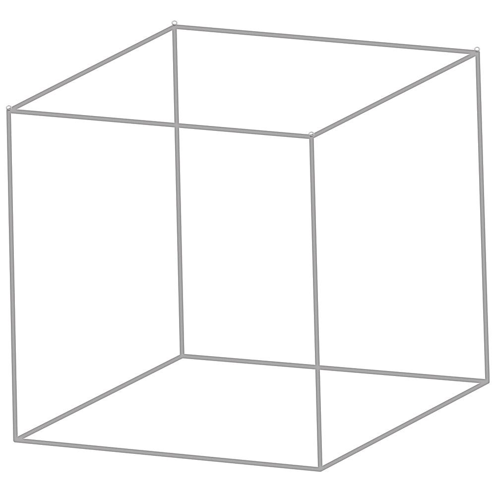 Hanging Banner Cube - WS Display