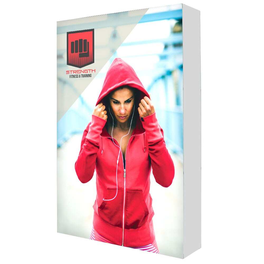 Lumiere Light Wall ® 5ft x 7.5ft Backlit Double-Sided (Graphic Package)