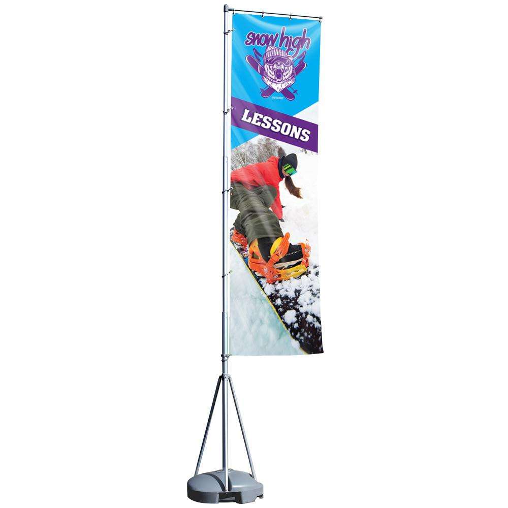 ONE CHOICE® 13 ft. Mondo Flag Single-Sided (Graphic Package)