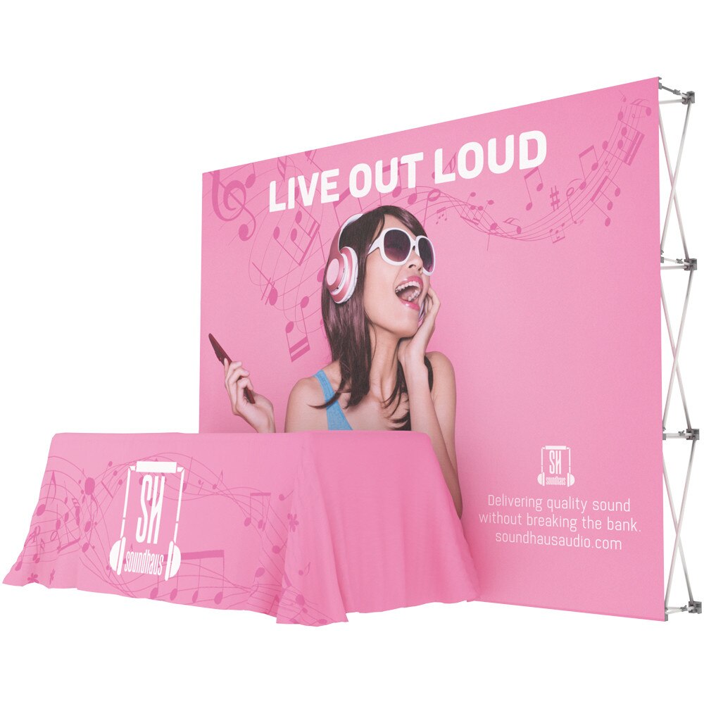 10ft Trad Show Display ONE CHOICE® Kit 5