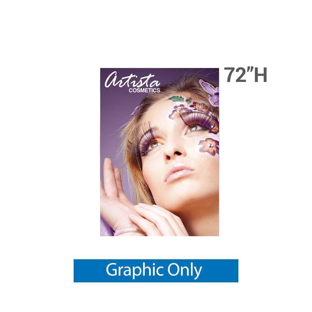 48" SilverStep Retractable Banner Stand (Silver) - WS Display