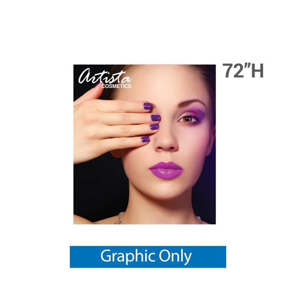 60" SilverStep Retractable Banner Stand (Silver) - WS Display