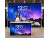 Backlit LED Lightbox vs. Fabric Pop-Up Display: Which Wins for Your Booth?