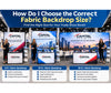 How to Choose the Right Fabric Backdrop Size?