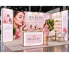 How Do I Create a Premium-Looking Booth for a Beauty Product Exhibition?