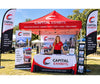 What Promotional Displays Work Best for Outdoor Events?