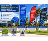 What Type of Promotional Flag Works Best in Windy Conditions?