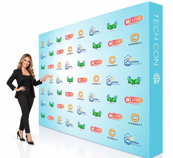 10ft Step and Repeat Displays