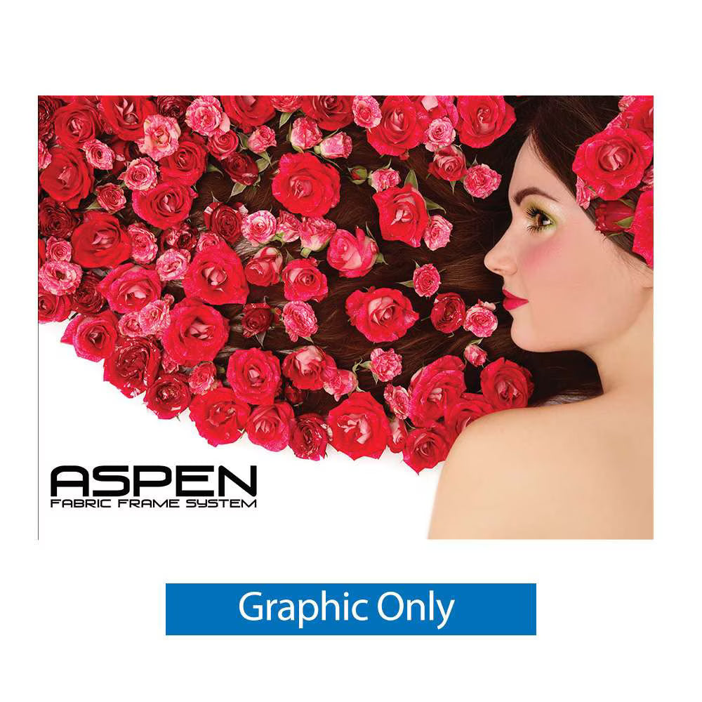 10ft. Aspen SEG Fabric Frame Backwall