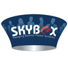 12ft. x 4ft. Hanging Banner Tapered Circle Single - Sided (Graphic Package)