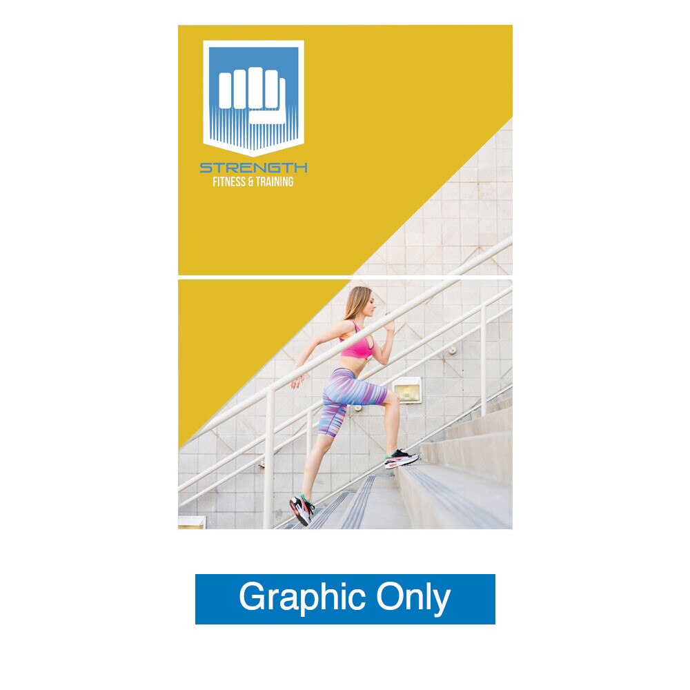 15 ft. Stacked Lumiere Light Wall® Configuration E Dual Edge Lights