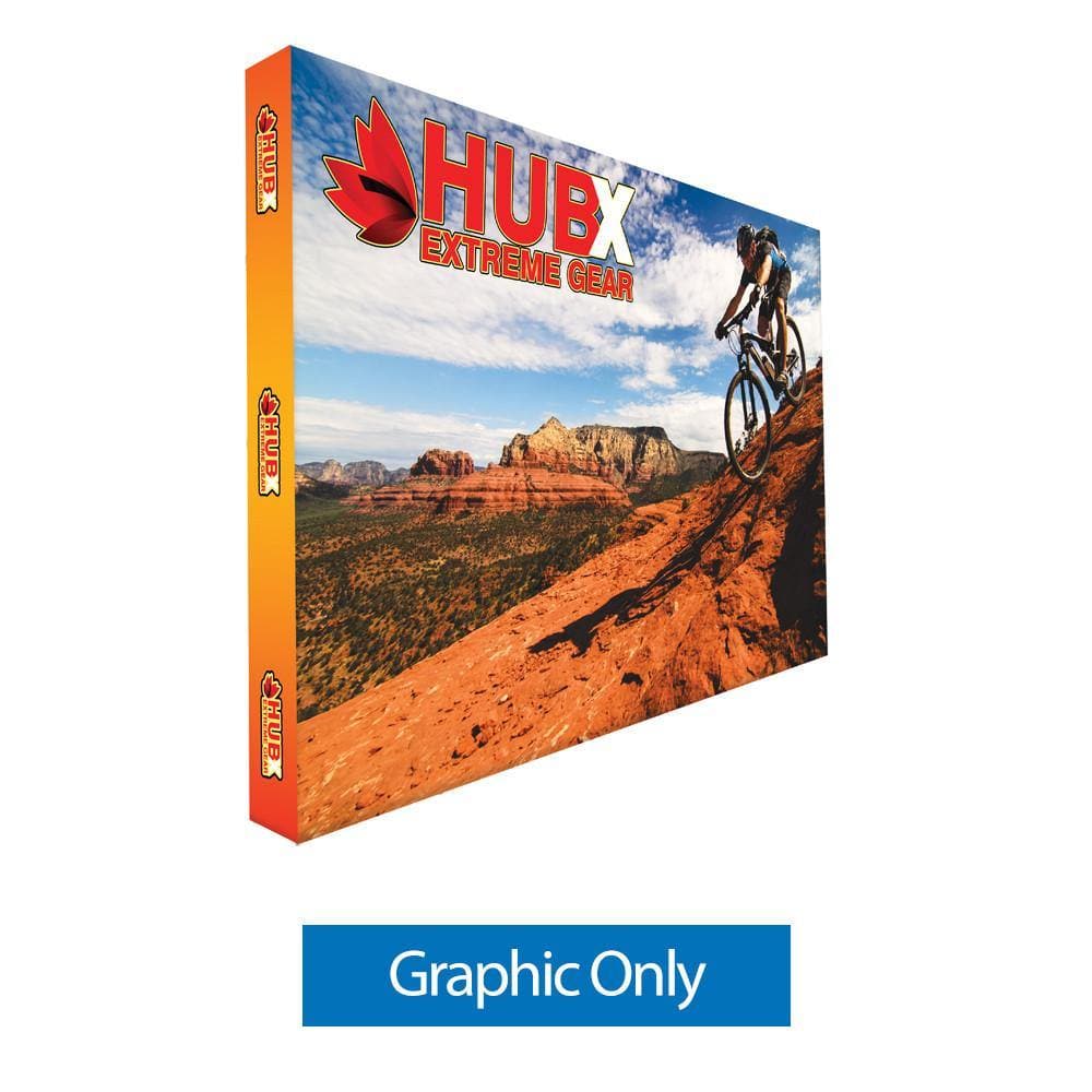 15ft. RPL Straight Fabric Pop Display - WS Display