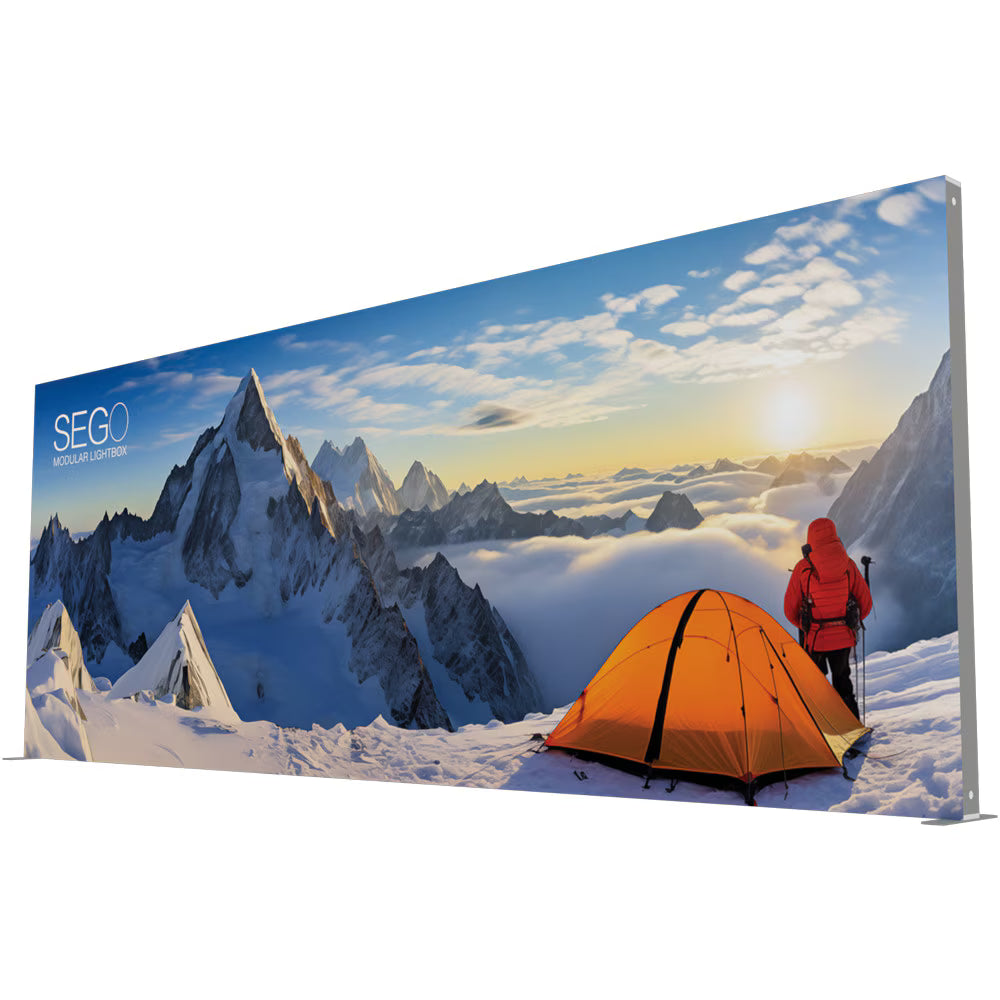 20x10 FT. SEGO Modular Lightbox Display Single SIded (Graphic Package)