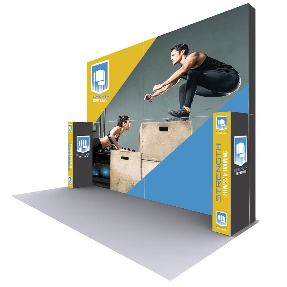 20 x 15 ft. Lumiere Light Wall ® Configuration F Dual Edge Light