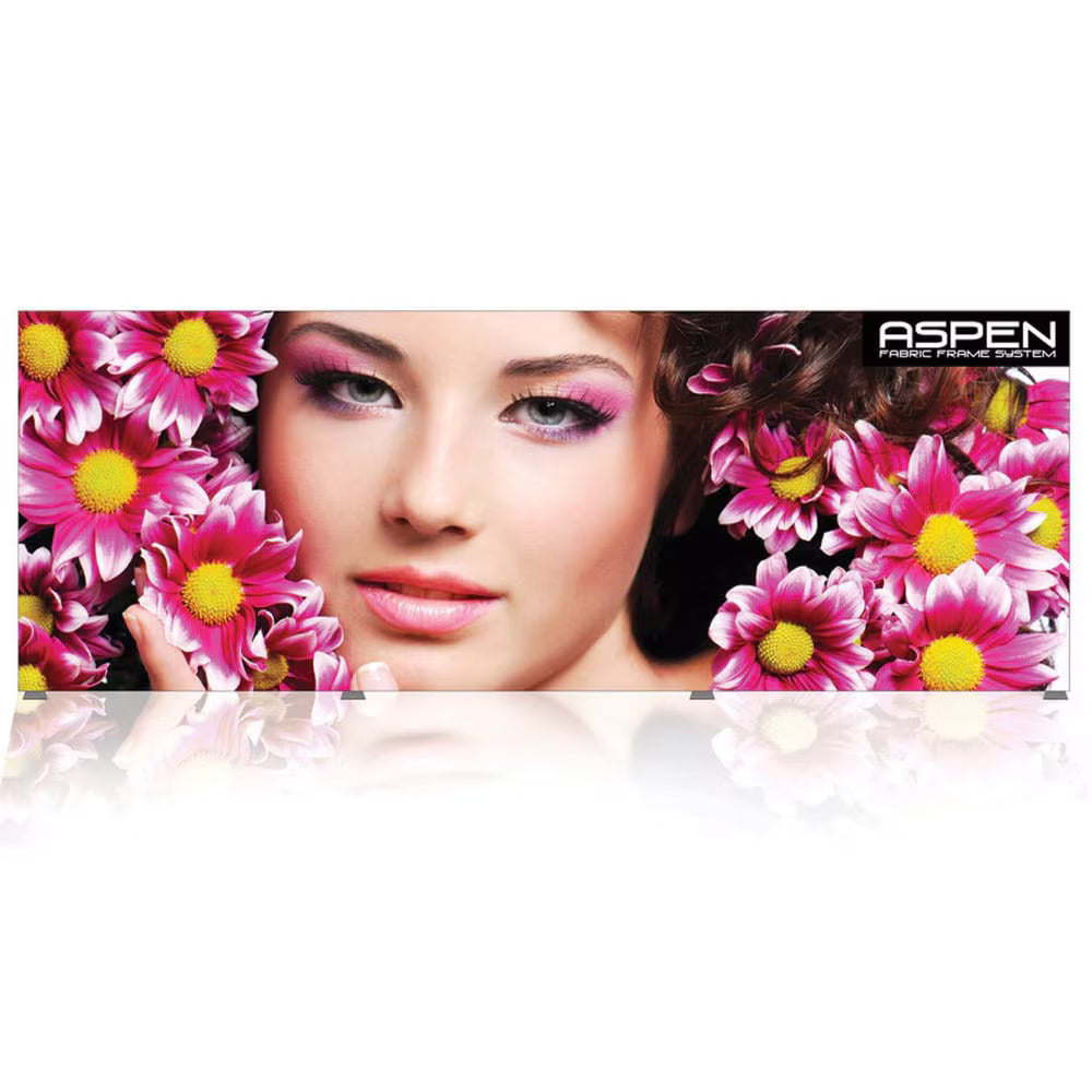 20ft. Aspen SEG Fabric Frame Backwall