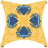 4x4 Casita Breeze GraphicPackage - Decorative pillow with blue hop design and 'Brewery Beer' text on a yellow background