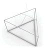Hanging Banner -- 5 ft. Triangle 36 in. (Hardware Only)