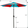9ft. Patio Umbrella Display