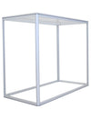 Classic Big Sky Counter 48 x 40 in. Silver Frame Non Backlit - 24" Top (Hardware Only)