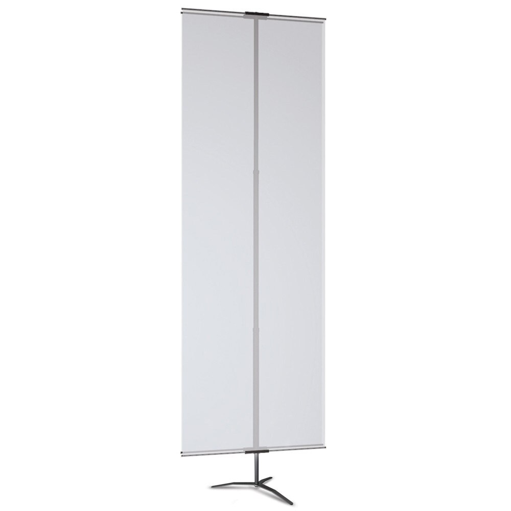 Classic Banner Stand -- Large, Black with Travel Base [BN-3B TB]