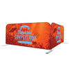 EZ Barrier Large Outdoor - Single - Sided Graphic Package with BLACK Back Fabric