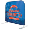 EZ Barrier Small - Outdoor Single - Sided Graphic Package with WHITE Back Fabric