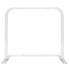EZ Barrier Small - Outdoor Single - Sided Graphic Package with WHITE Back Fabric