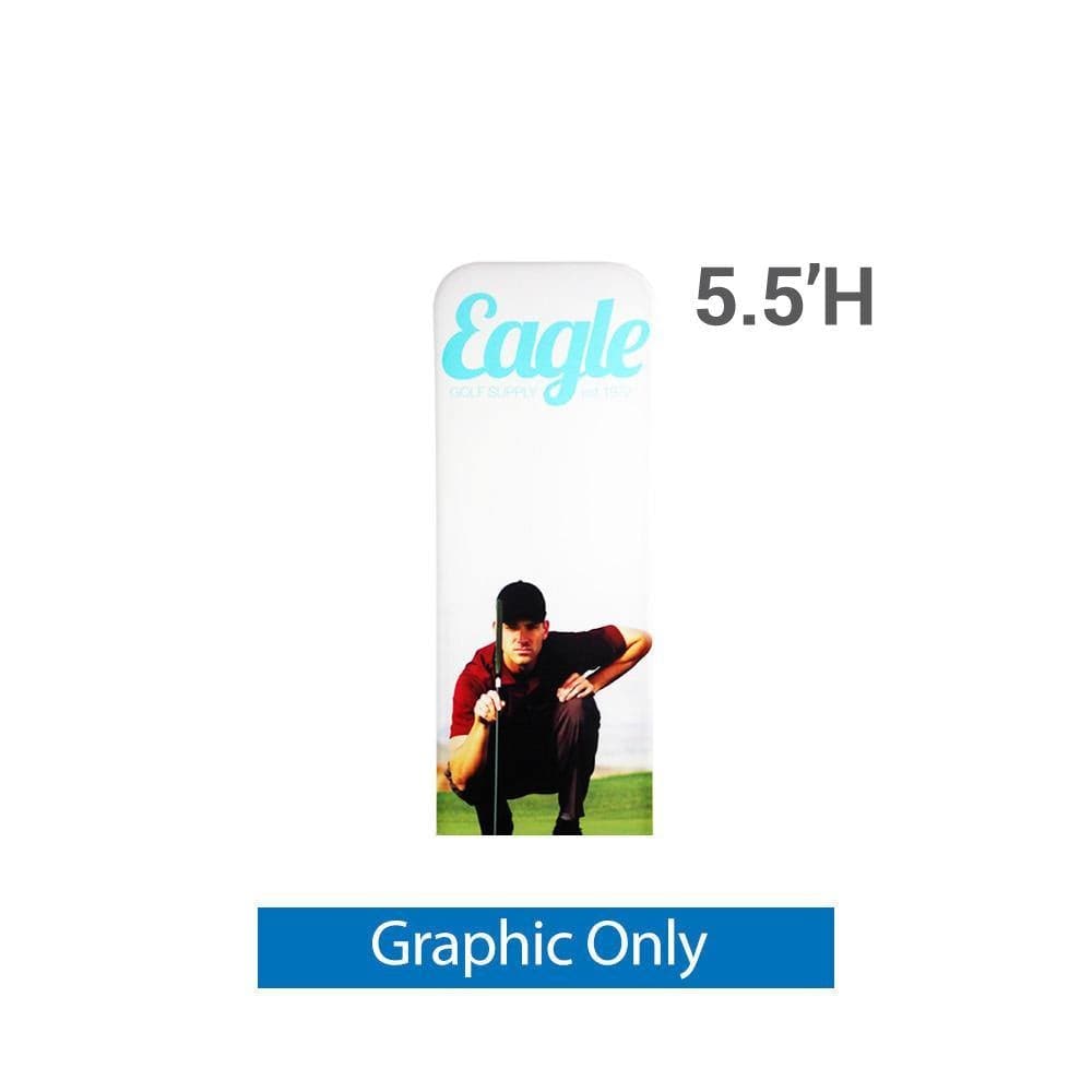 2ft. EZ Extend Tension Fabric Tube Display - WS Display