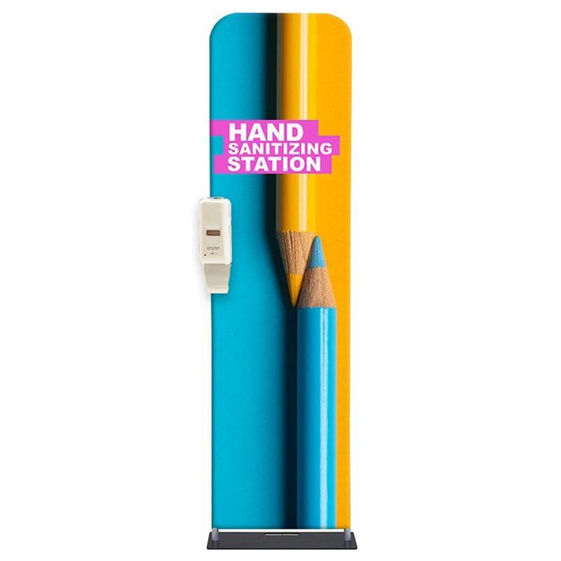 2ft. EZ Extend Tension Fabric Tube Display - WS Display