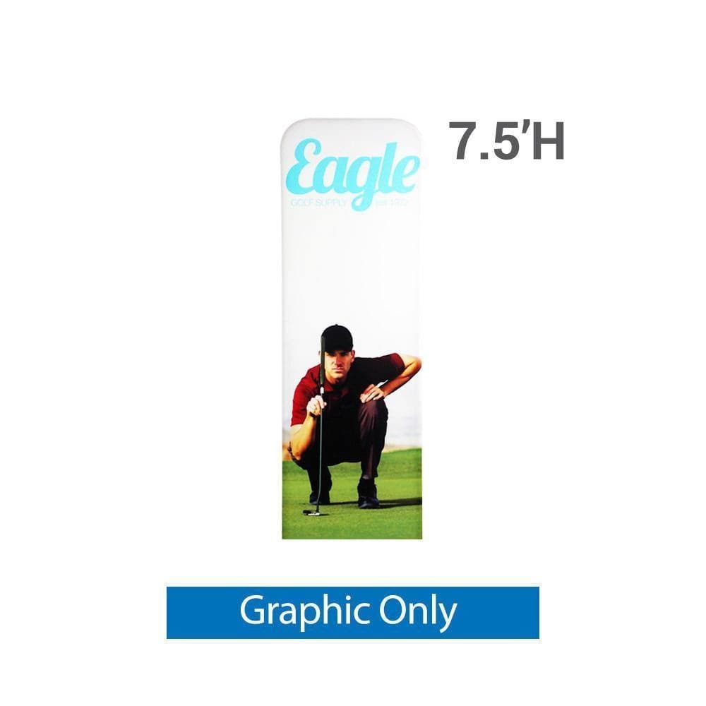 2ft. EZ Extend Tension Fabric Tube Display - WS Display