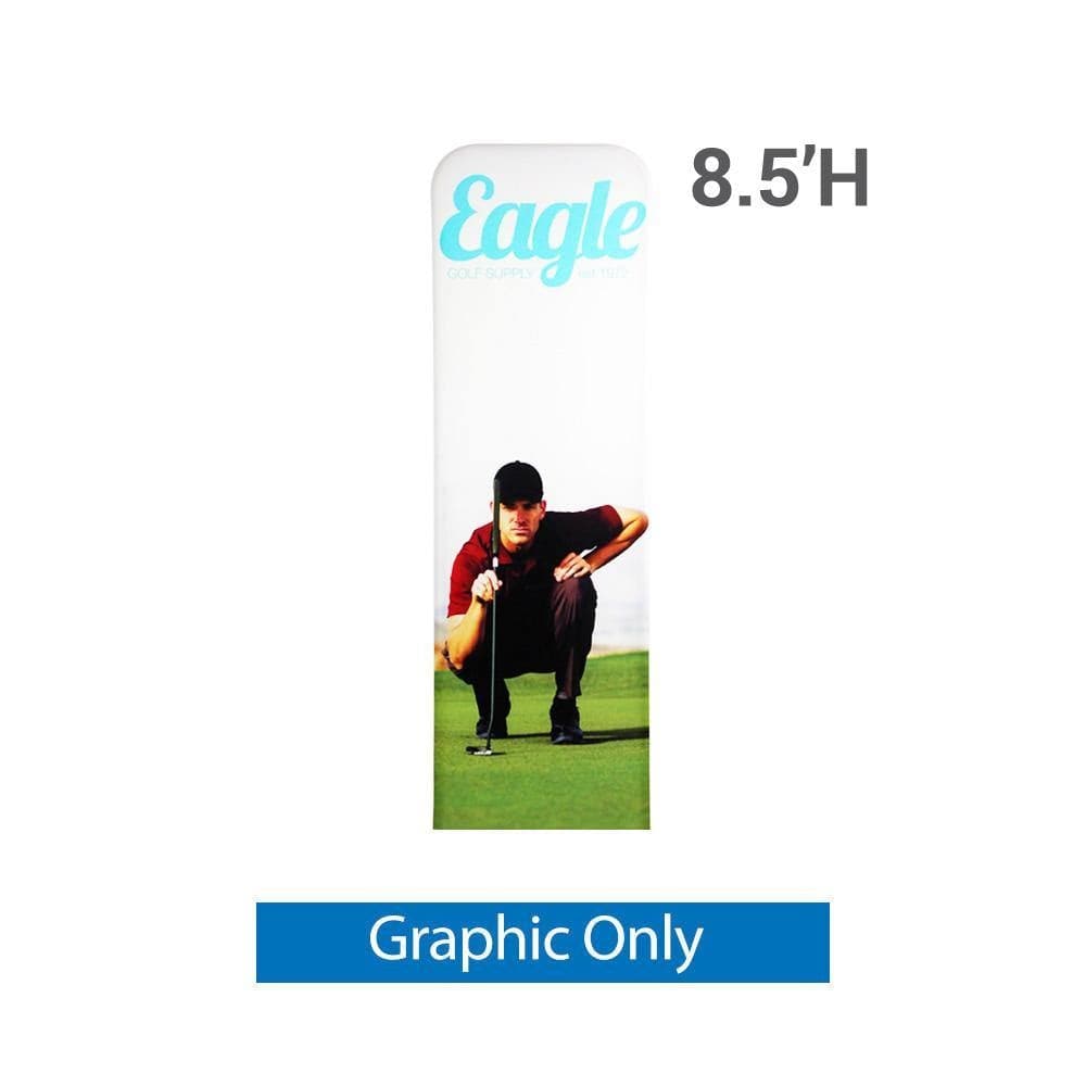 2ft. EZ Extend Tension Fabric Tube Display - WS Display