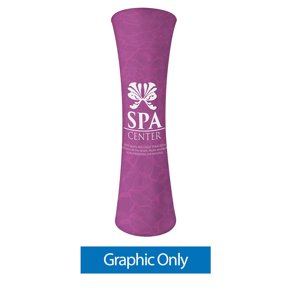 10ft H EZ Pillar Fabric Display