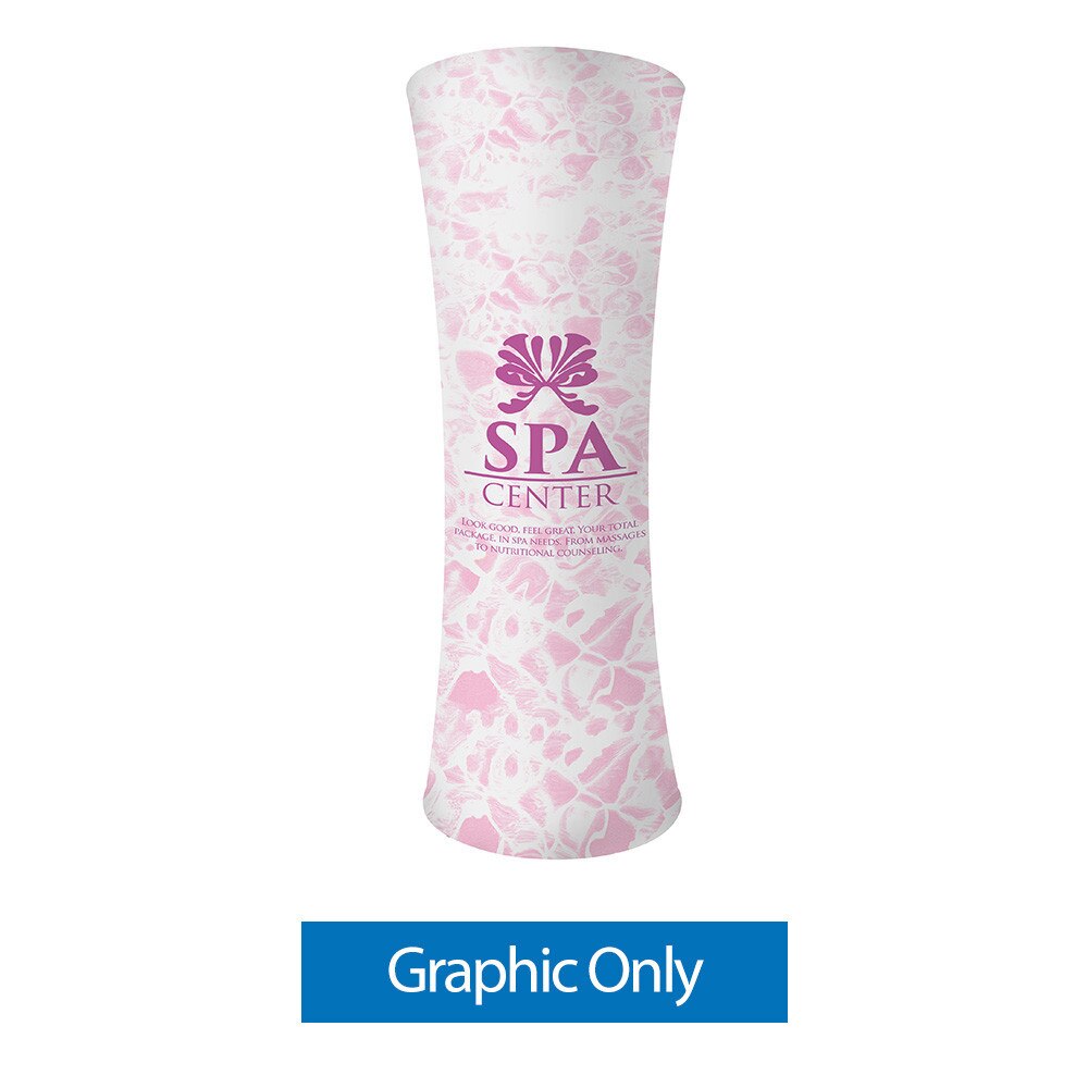 10ft H EZ Pillar Fabric Display