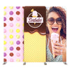 EZ Tube® Connect Backlit 10FT Kit A Single - sided Graphic Package (3'X3'X3')