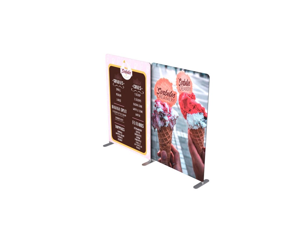 EZ Tube® Connect Backlit 10FT Kit B Single-sided Graphic Package (5'X5')