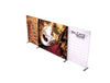 EZ Tube® Connect Backlit 20FT Kit A Single - sided Graphic Package (5'X10'X5') Portable display stand with guitar-themed design and 'Bel Canto Theatre' branding.