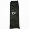 EZ Tube Connect Backlit 20FT Kit A Single sided Graphic Package Black drawstring bag with '10ft' text on a white background