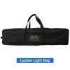 EZ Tube Connect Backlit 20FT Kit A Single sided Graphic Package Black ladder light bag with a visible brand logo on a white background