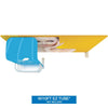EZ Tube Waterfall Shelves Double Sided (Graphic Package)