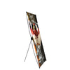 Econom - X Banner Stand - Large, 31.5"w x 79"h Scrim Graphic Package (Stand & Graphic)