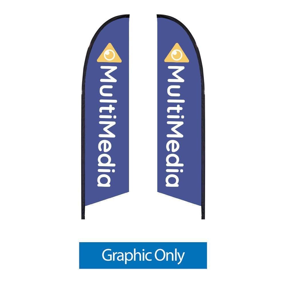 10.5ft. Falcon Custom Flag - WS Display