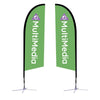 8.25ft. Falcon Custom Flag