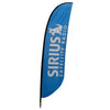 Feather Banner Stand - Large, Single - Sided, Graphic Only