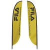 Feather Banner Stand - Medium, Double - Sided, Graphic Only